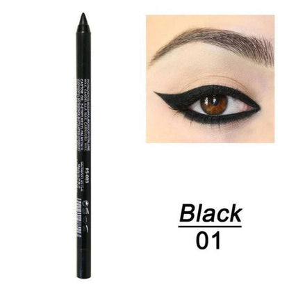 Langvarig fargelagt eyeliner